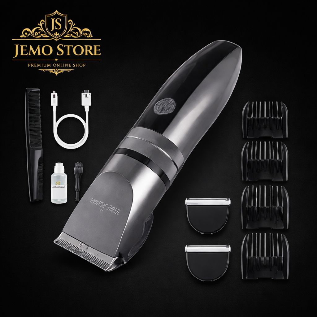 Professionelle Haarschneidemaschine – Kabellos Bart & Haarschneider für Männer